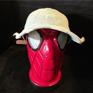 American Needle Denim Cap with Black Brim